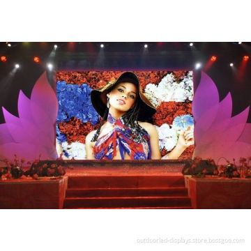 P4.81 Hd Indoor Rental Led Display Panels 1r1g1b , Die-casting Cabinet Board
